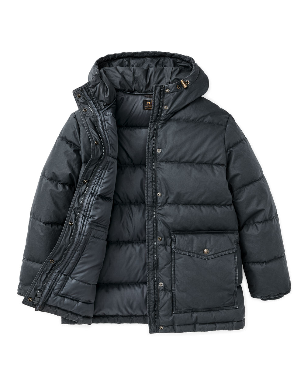 Women's Heritage Cotton Down Parka - Bluefin