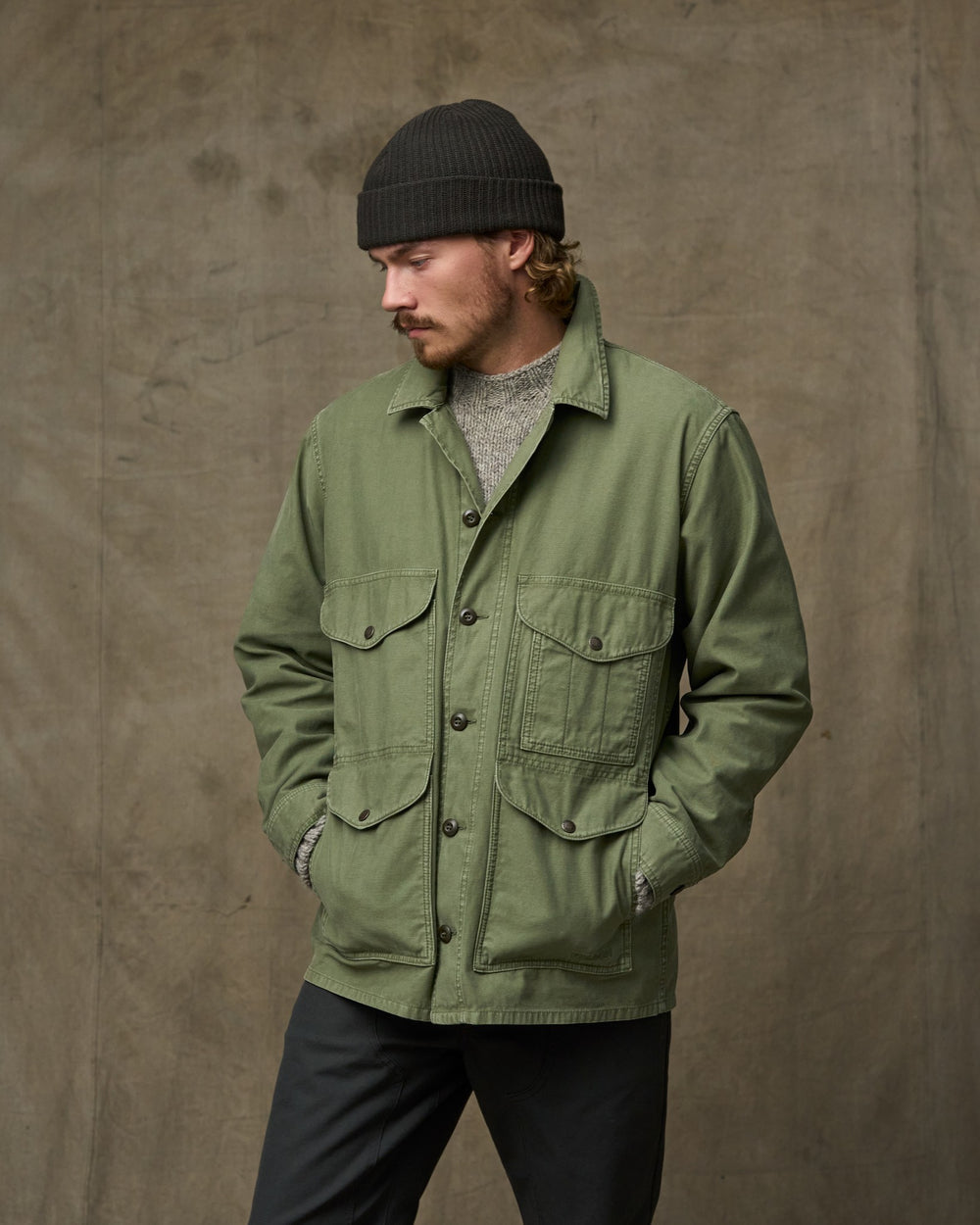 Field Cruiser Jacket - Washed Fatigue Green