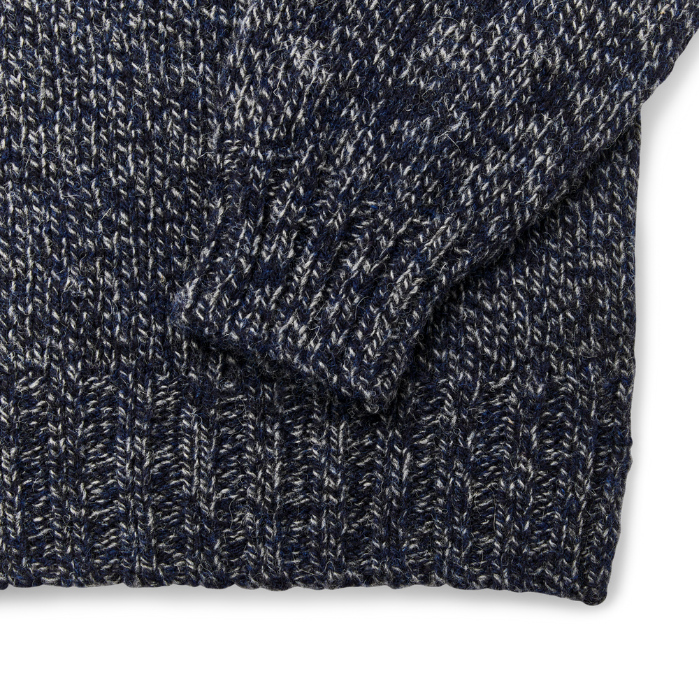 Alternate view of the Filson 3gg Crewneck Sweater - Navy / Gray Marl