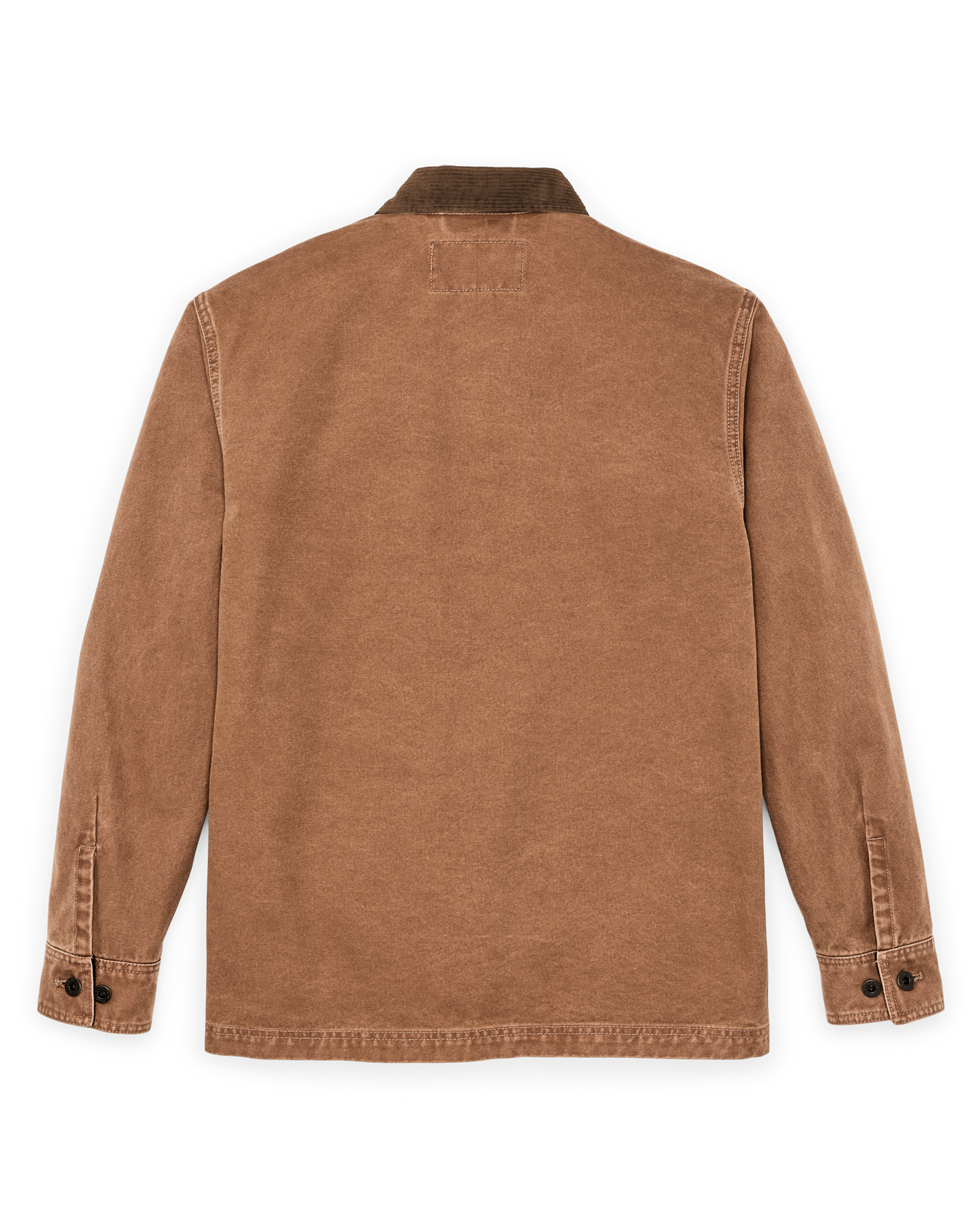 Alternate view of the Filson Rustic Canvas Jac-shirt - Whiskey