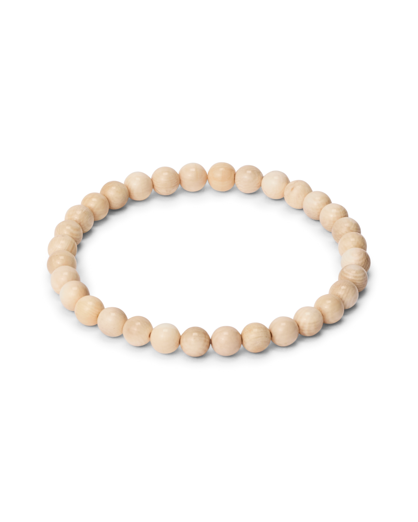 Ivory Jacks Mammoth Bead Bracelet  - Wht