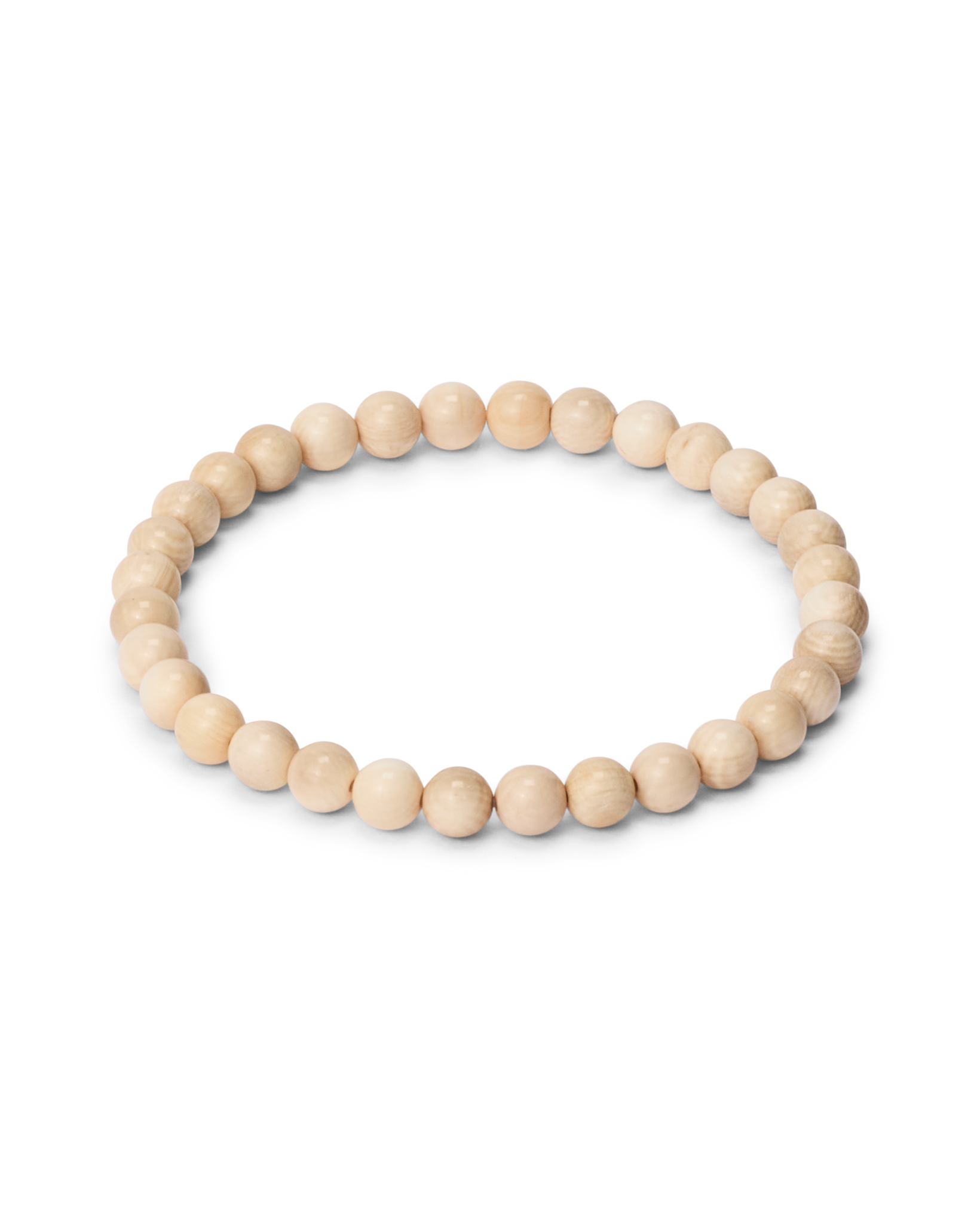 Ivory Jacks Mammoth Bead Bracelet  - Wht