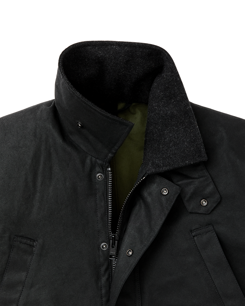 Tin Cloth Field Jacket - Black
