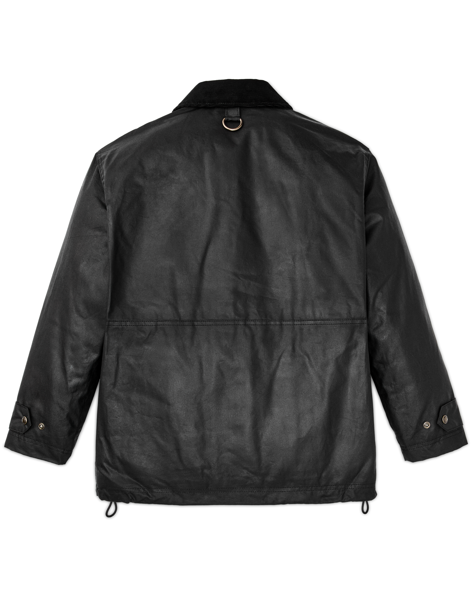 Women's Cover Cloth Raincoat - Black