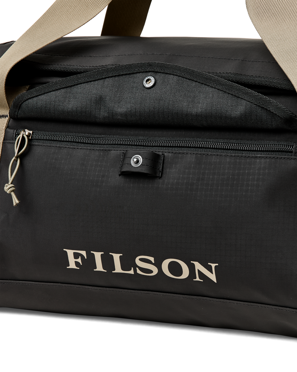 All-weather 40l Duffle - Black / Covert