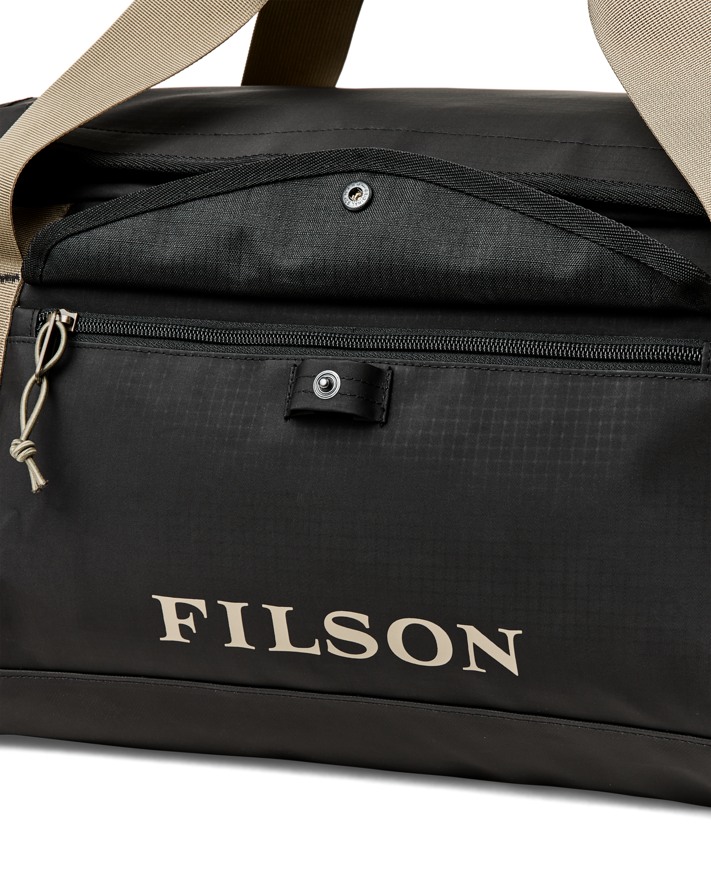 All-weather 40l Duffle - Black / Covert