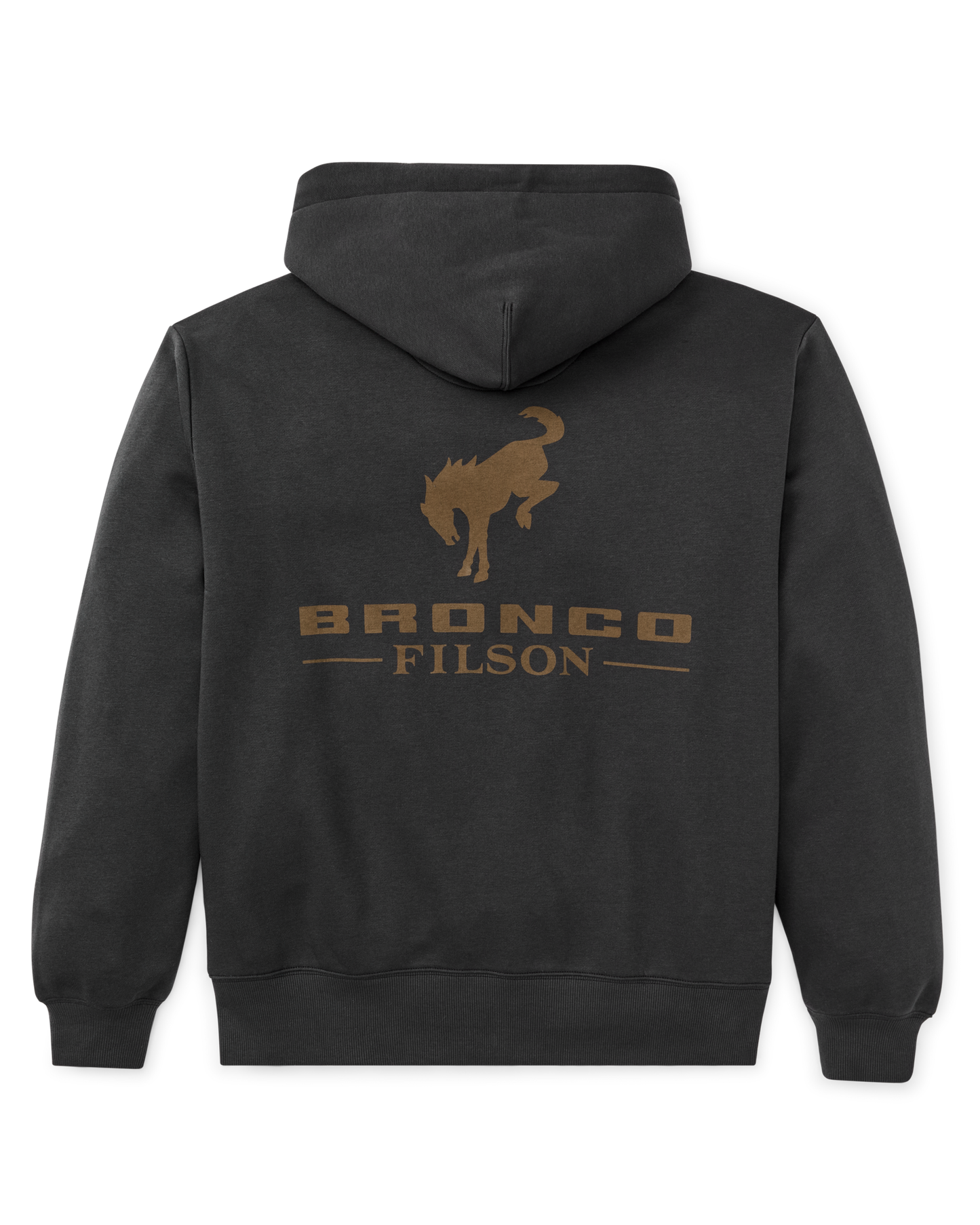 Bronco Graphic Hoodie - Faded Black