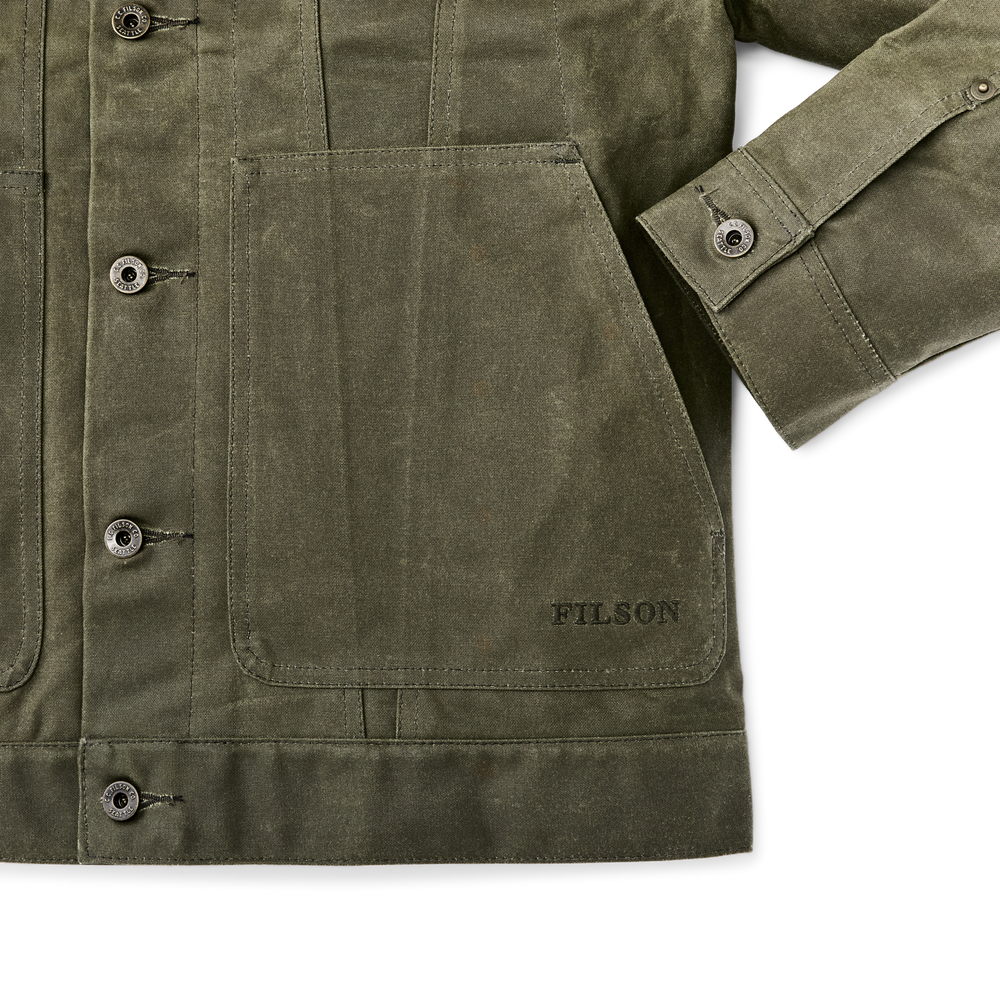 Tin Cloth Short Lined Cruiser Jacket | Filson Tin Cloth Short Lined Cruiser Jacket | Filson