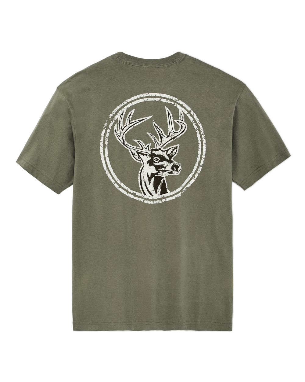 Buck Graphic T-Shirt - Shale