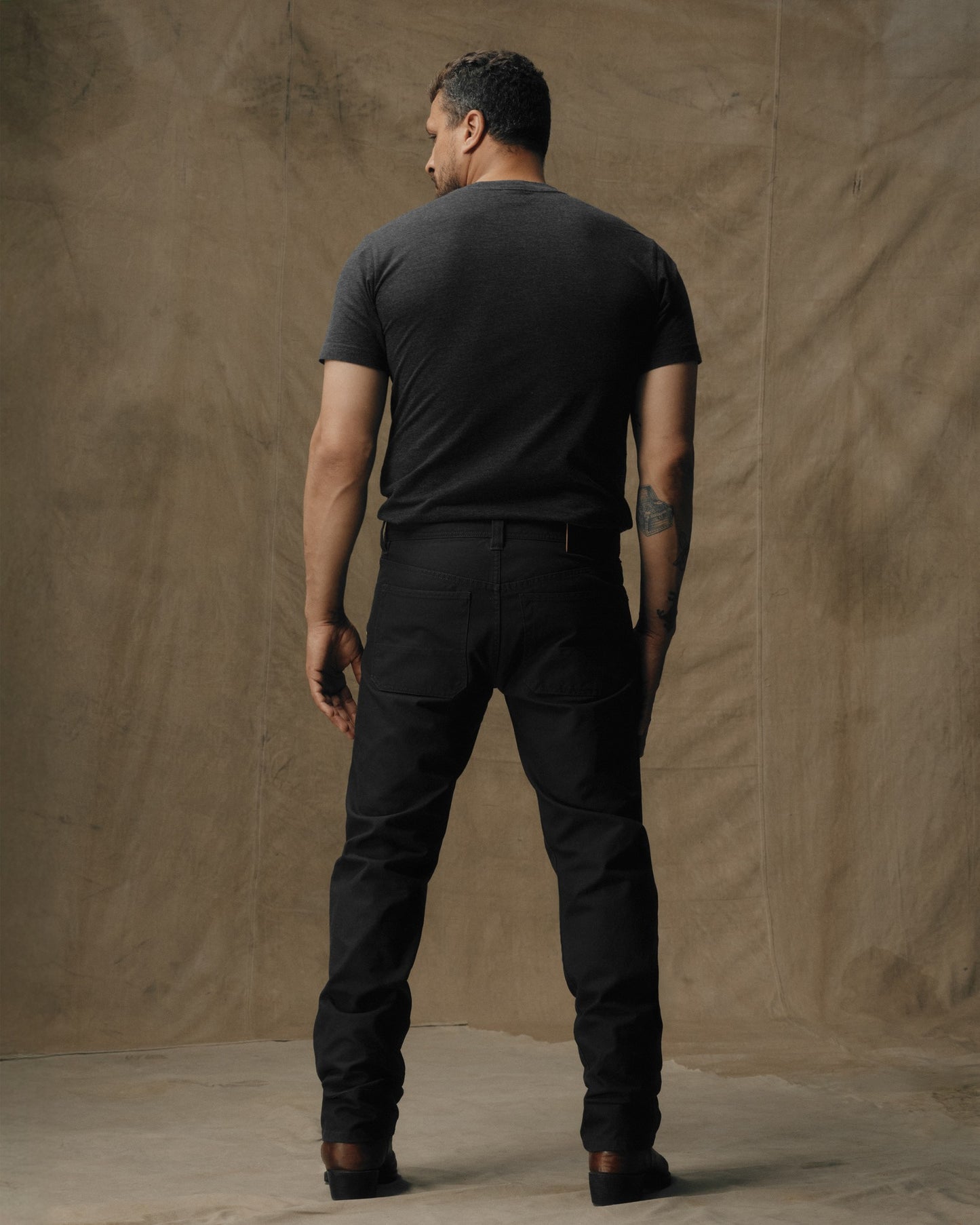 Samir is 6'2" wearing a size Medium