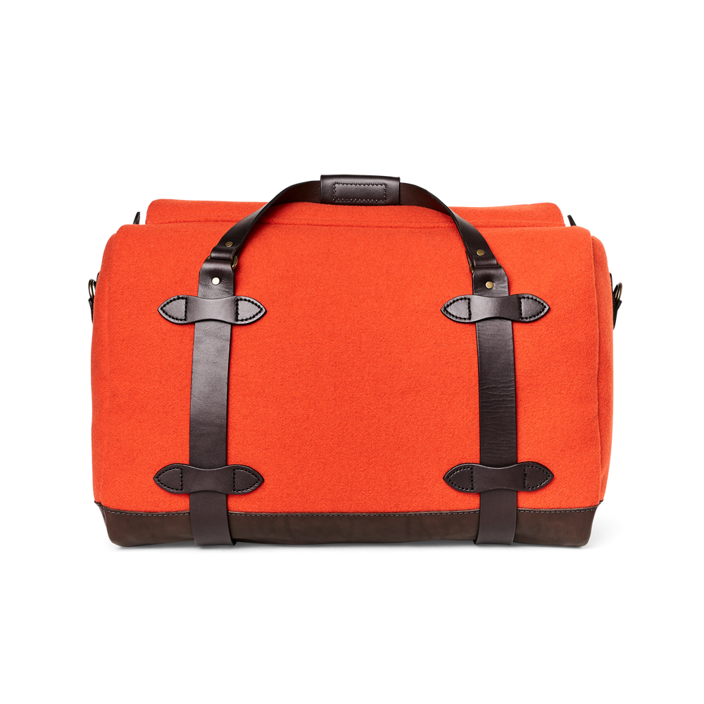 Alternate view of the Filson Medium Mackinaw Wool Duffle - Flame