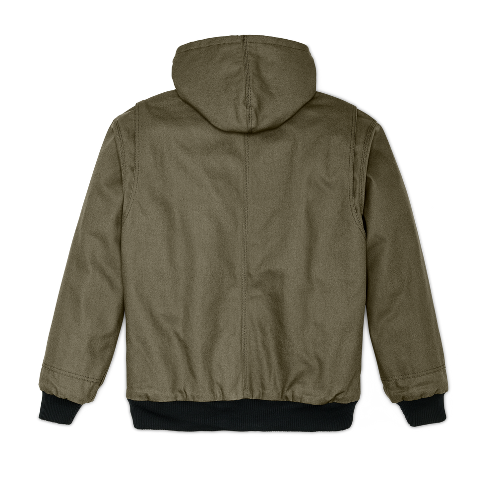 Alternate view of the Filson Worksmith Insulated Bomber Jacket - Tarmac