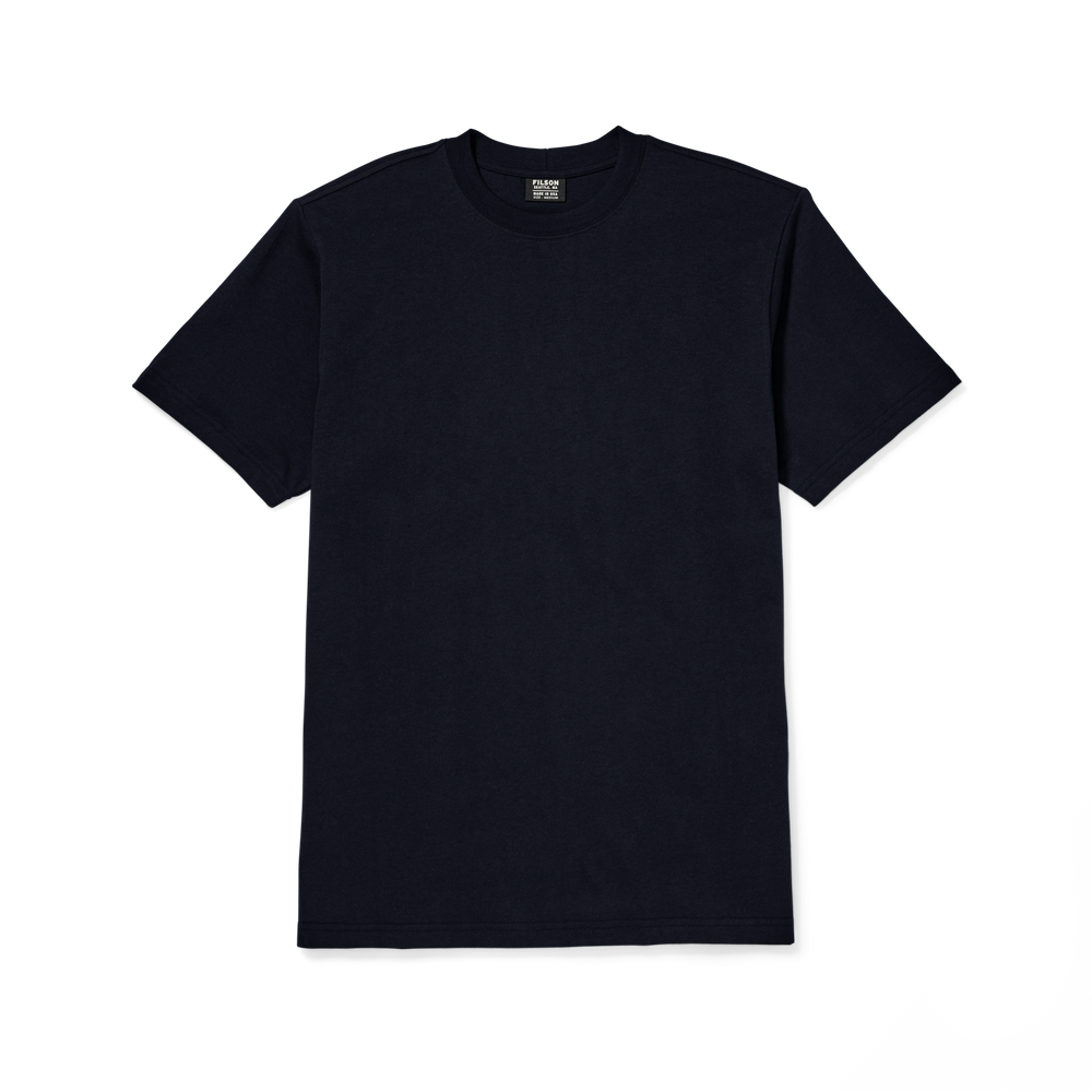 Front-facing image of the Filson Outfitter Solid T-shirt - Dark Navy