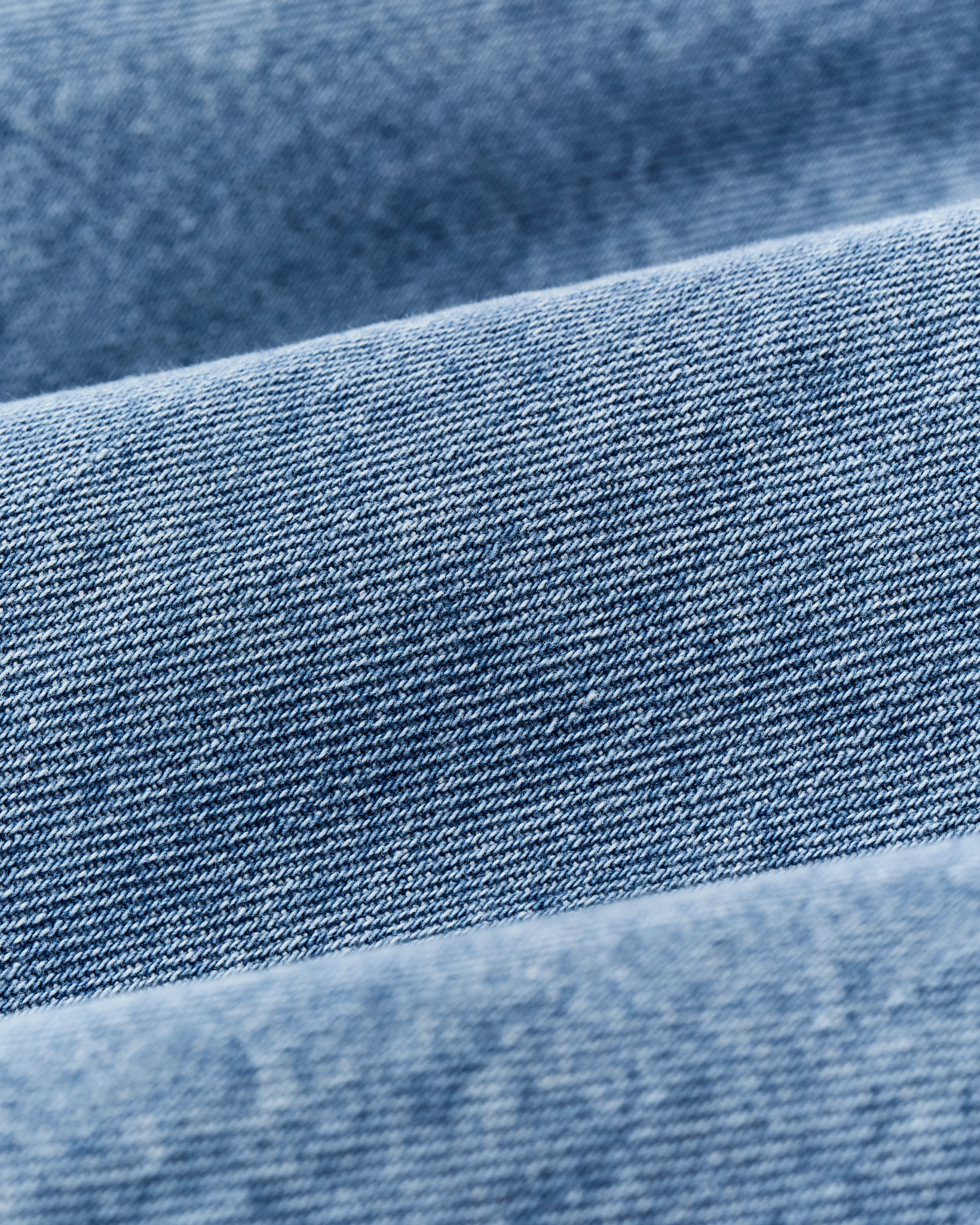 Women's Denim Barn Coat - Stone Wash Indigo