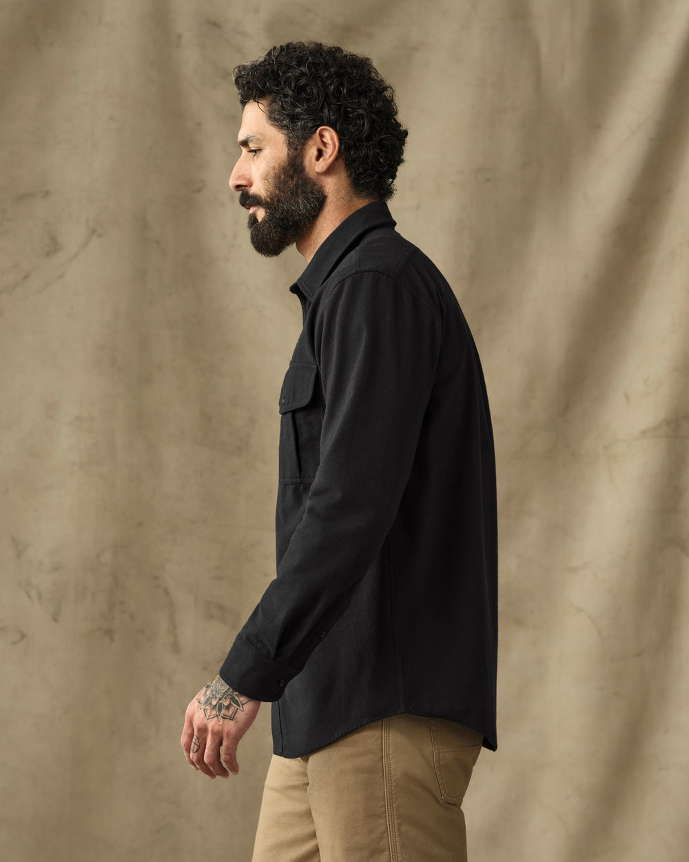 Moleskin Guide Shirt - Black