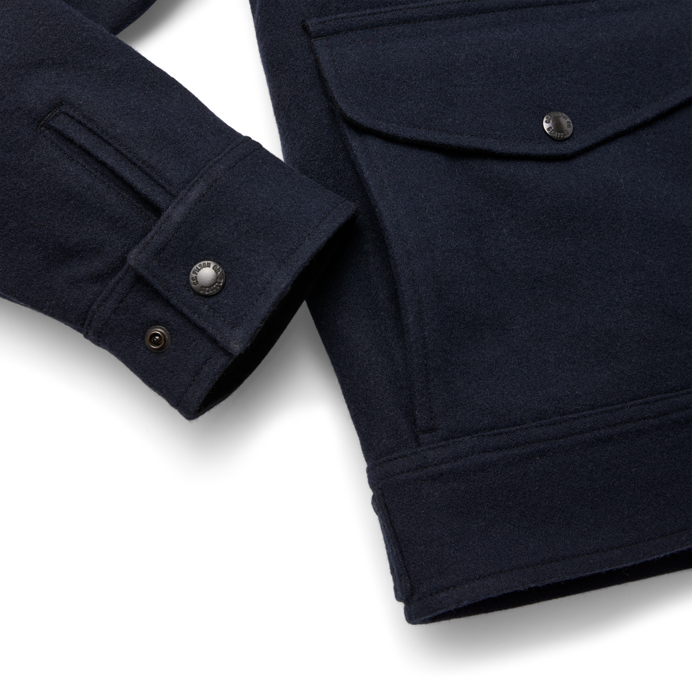 Alternate view of the Filson Seattle Wool Work Jacket - Dark Navy