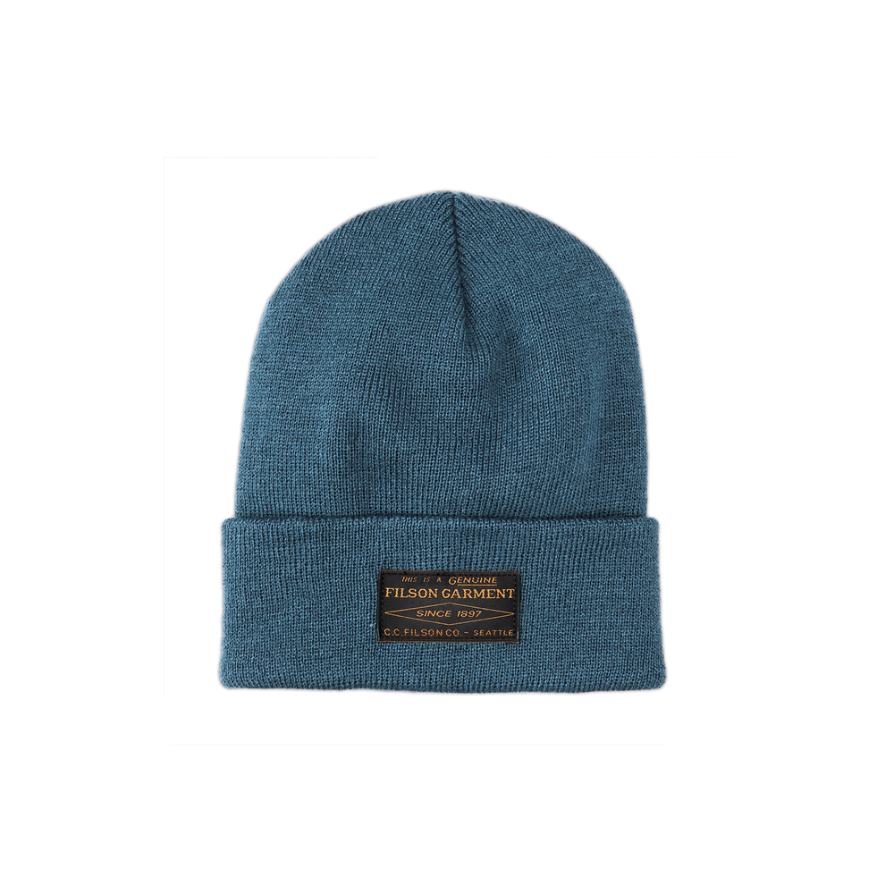 Alternate view of the Filson Ballard Watch Cap - Dark Cobalt