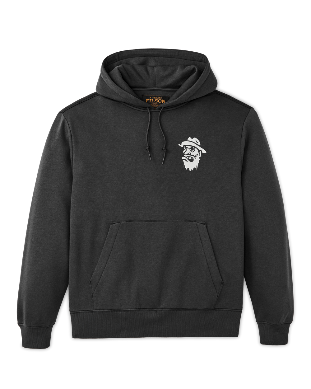 Silver Lake Graphic Hoodie - Faded Black