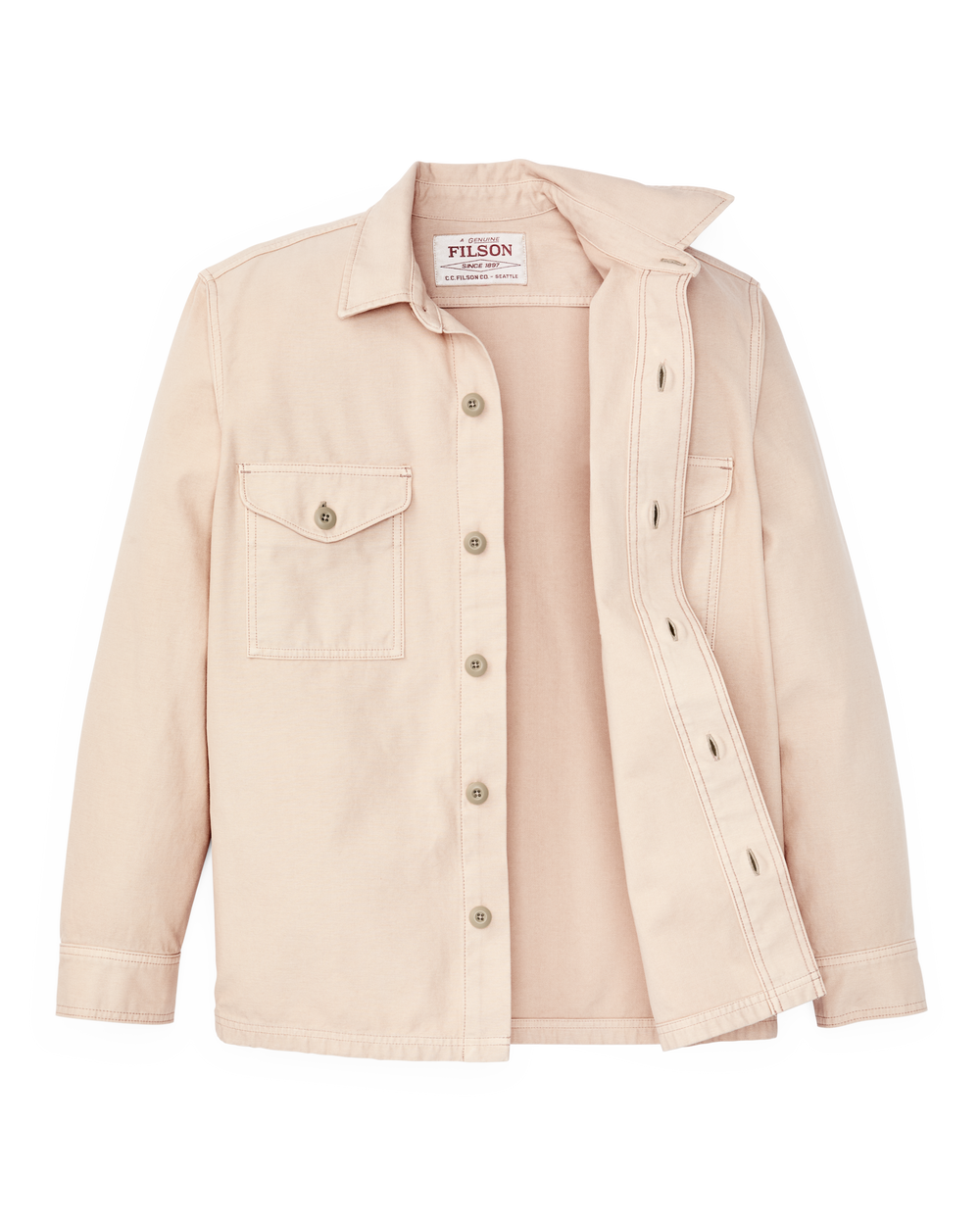Field Jac-Shirt - Washed Oatmeal
