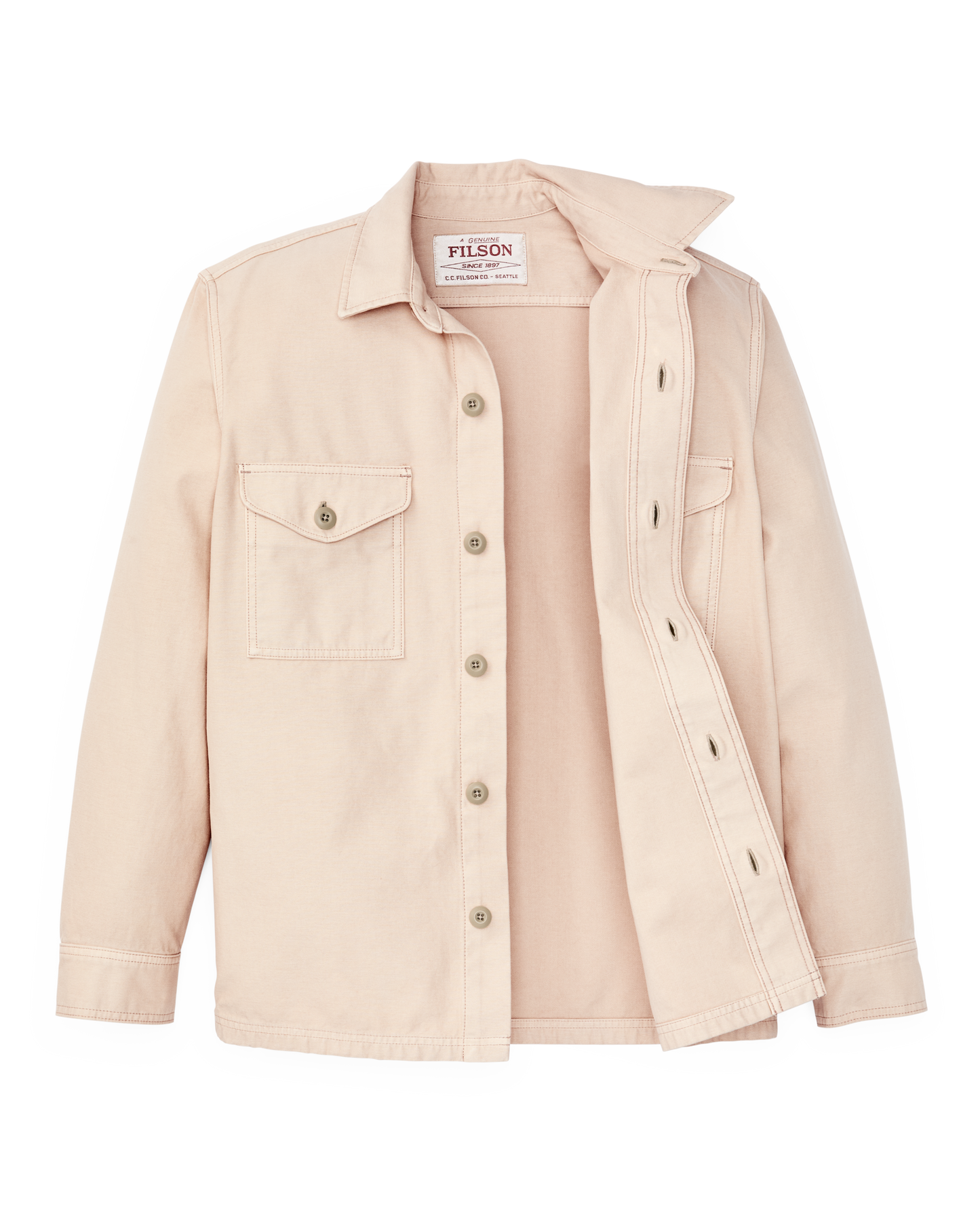 Field Jac-Shirt - Washed Oatmeal