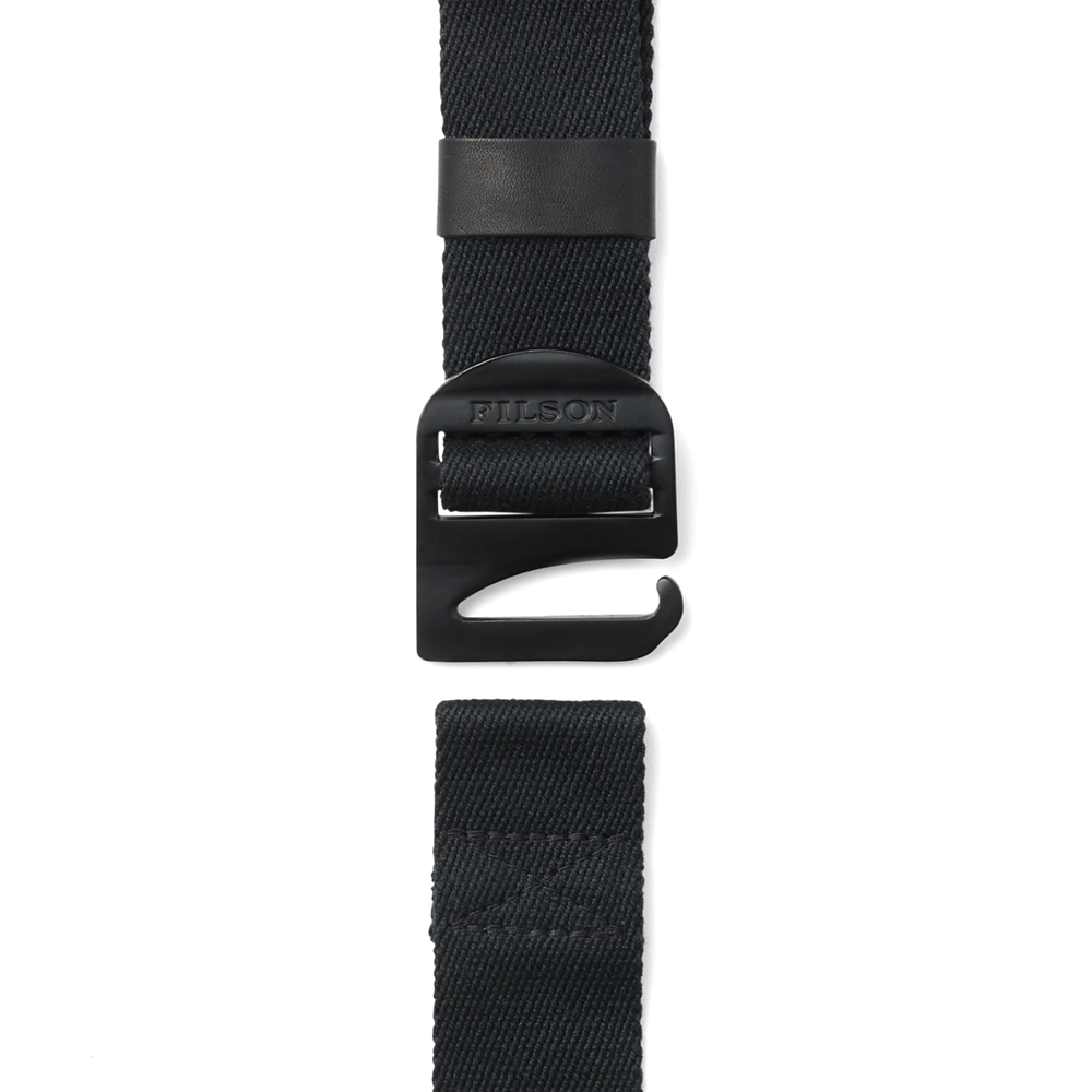 Alternate view of the Filson Togiak Belt - Black