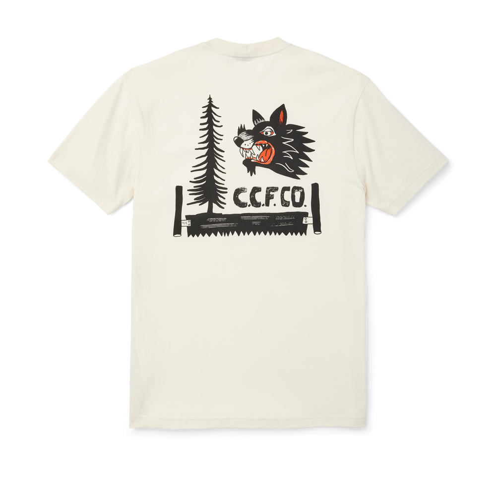 Alternate view of the Filson Ranger Graphic T-shirt - Birch/wolf