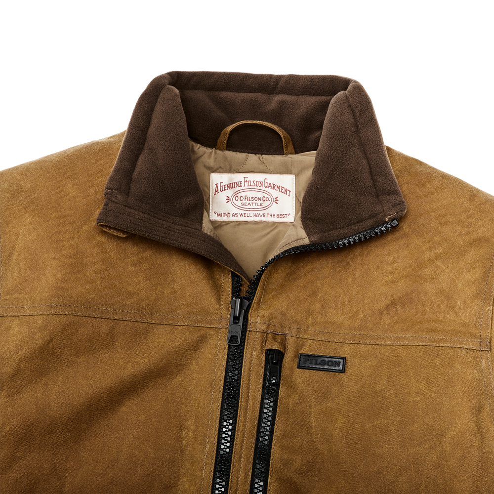 Alternate view of the Filson Tin Cloth Primaloft¬Æ Jacket - Dark Tan