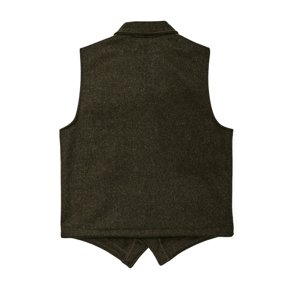Alternate view of the Filson Western Vest - Forest Green