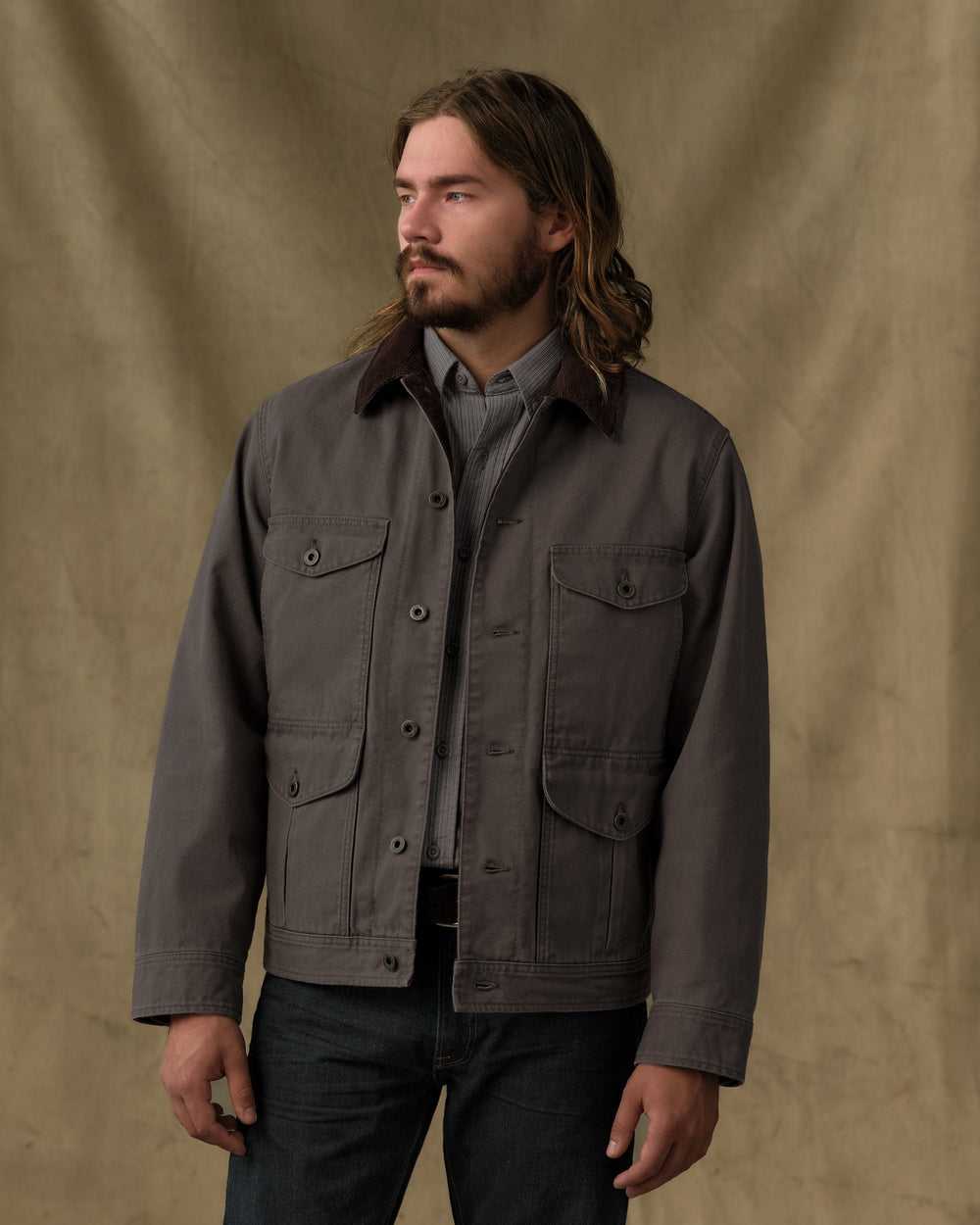 Rustic Canvas Journeyman Jacket - Bark