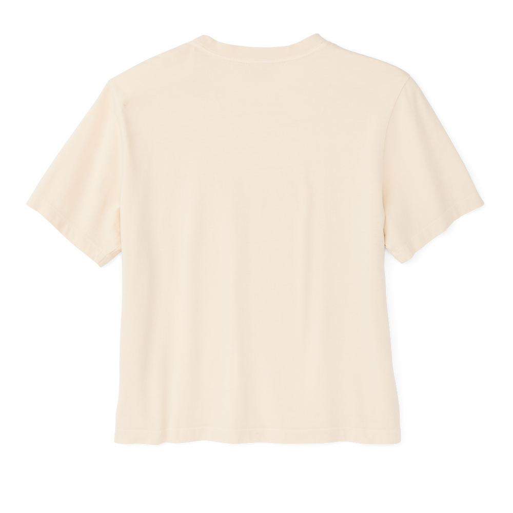 Alternate view of the Filson Women's Short Sleeve Pocket Tee - Ivory