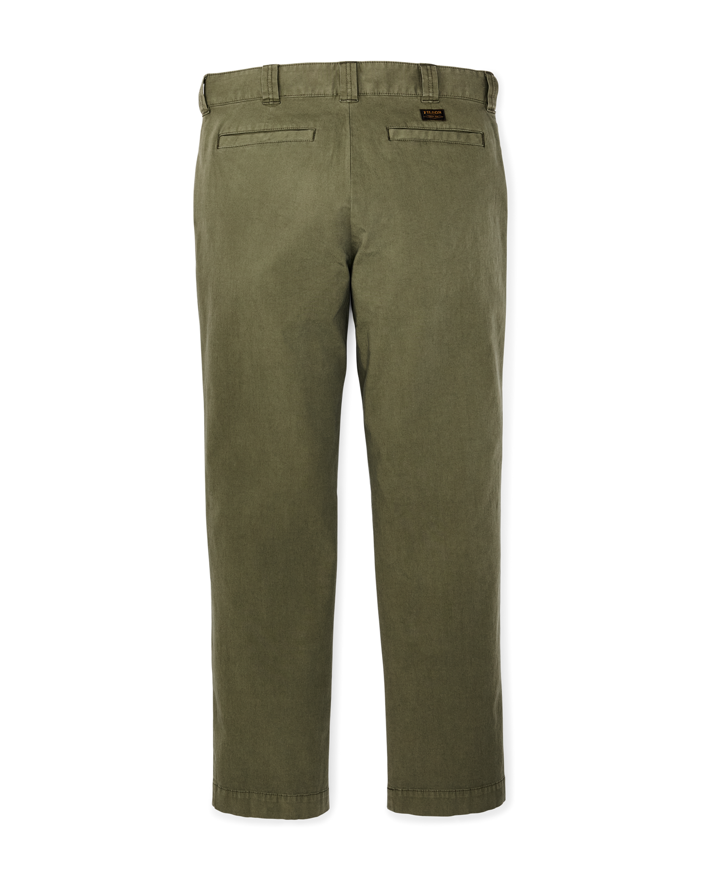 Alternate view of the Filson Granite Mountain Flat Front Pants - Burnt Olive