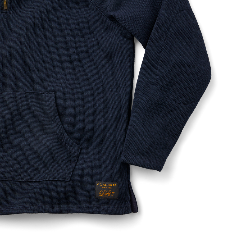Alternate view of the Filson Filson X Dehen Wool Anorak - Navy
