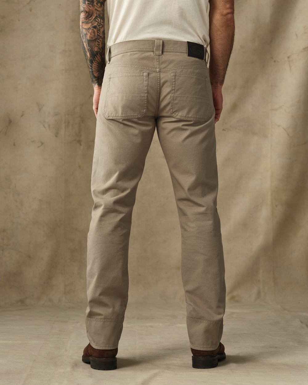 Dry Tin Cloth 5-Pocket Pants - Khaki