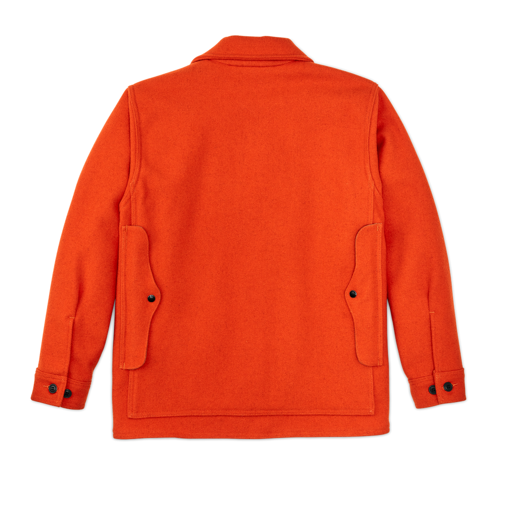 Alternate view of the Filson Mackinaw Wool Cruiser Jacket - Flame