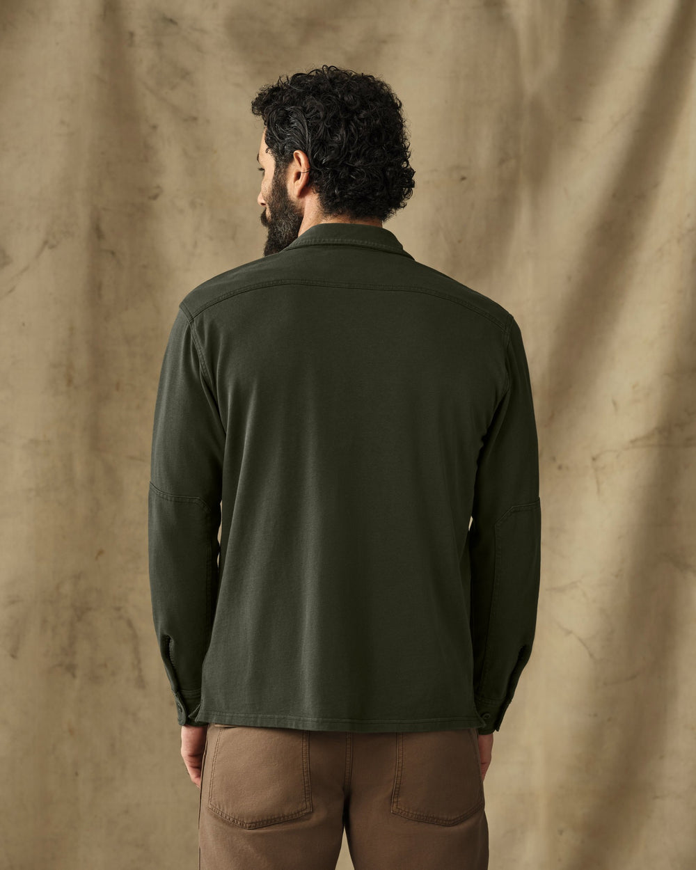 Field Knit Pullover Shirt - Dark Timber