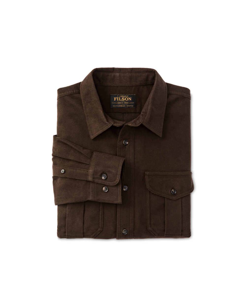 Moleskin Seattle Shirt - Brown
