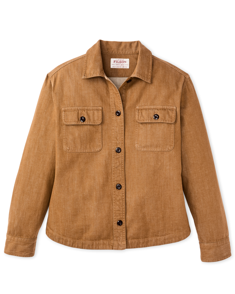 Women's Denim Shirt - Harvest Tan