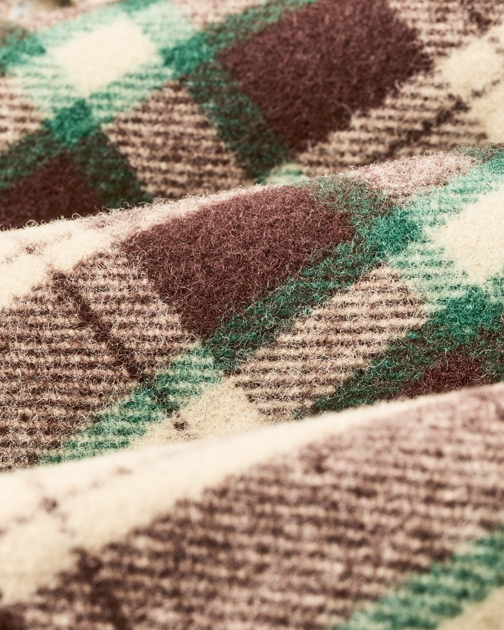 Chris Stapleton Signature Mackinaw Wool Cruiser - Brown / Green Multicolor Plaid