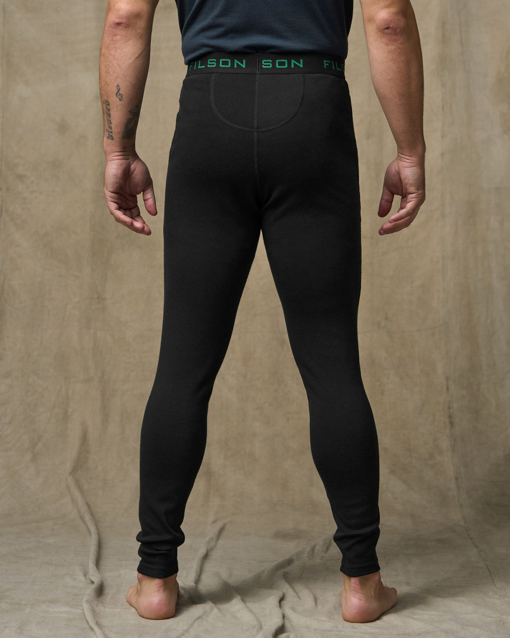400g Merino Wool Bottoms - Black