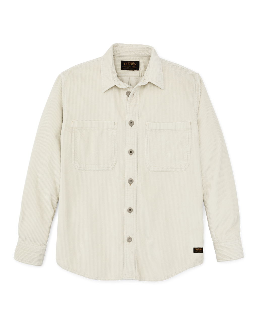 6-wale Corduroy Shirt - Khaki | Filson