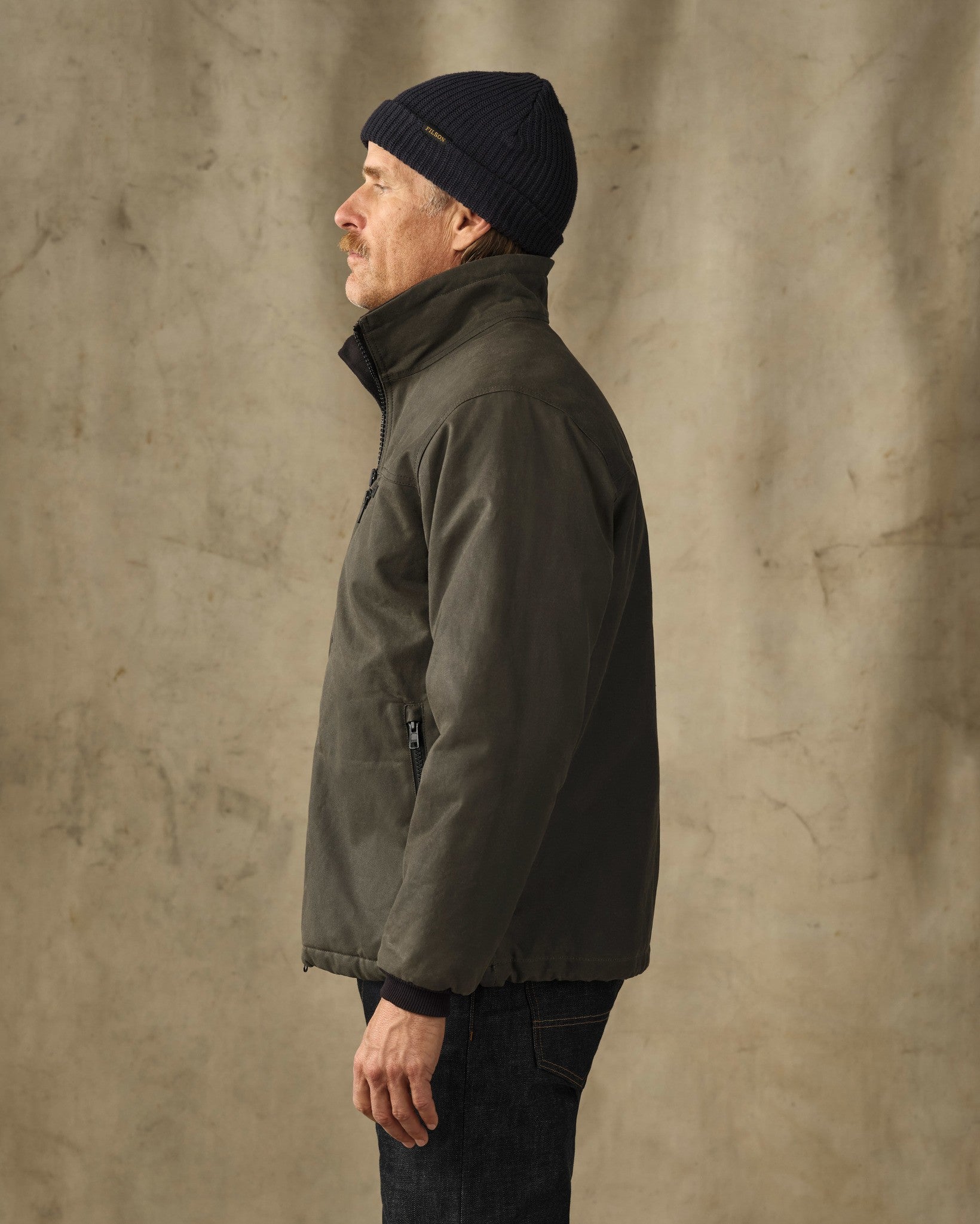Tin Cloth Insulated Jacket - Otter Green | Filson