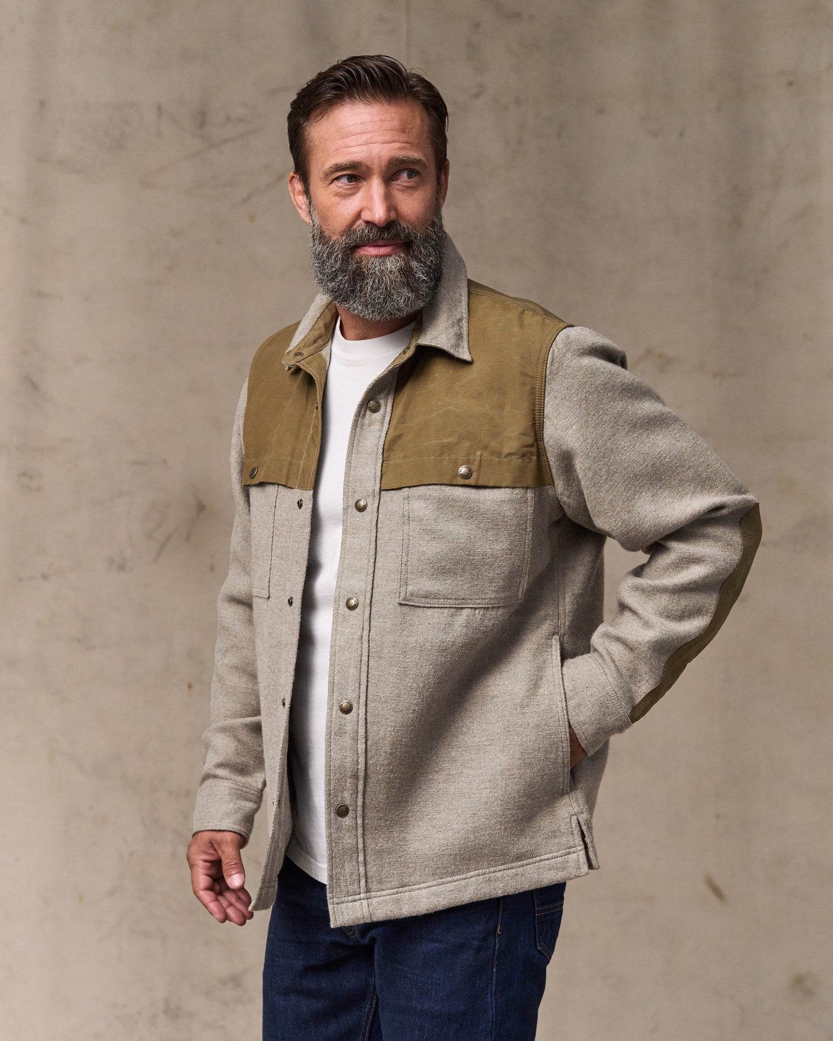 Colchuck Forester Jac-shirt - Ash Heather | Filson