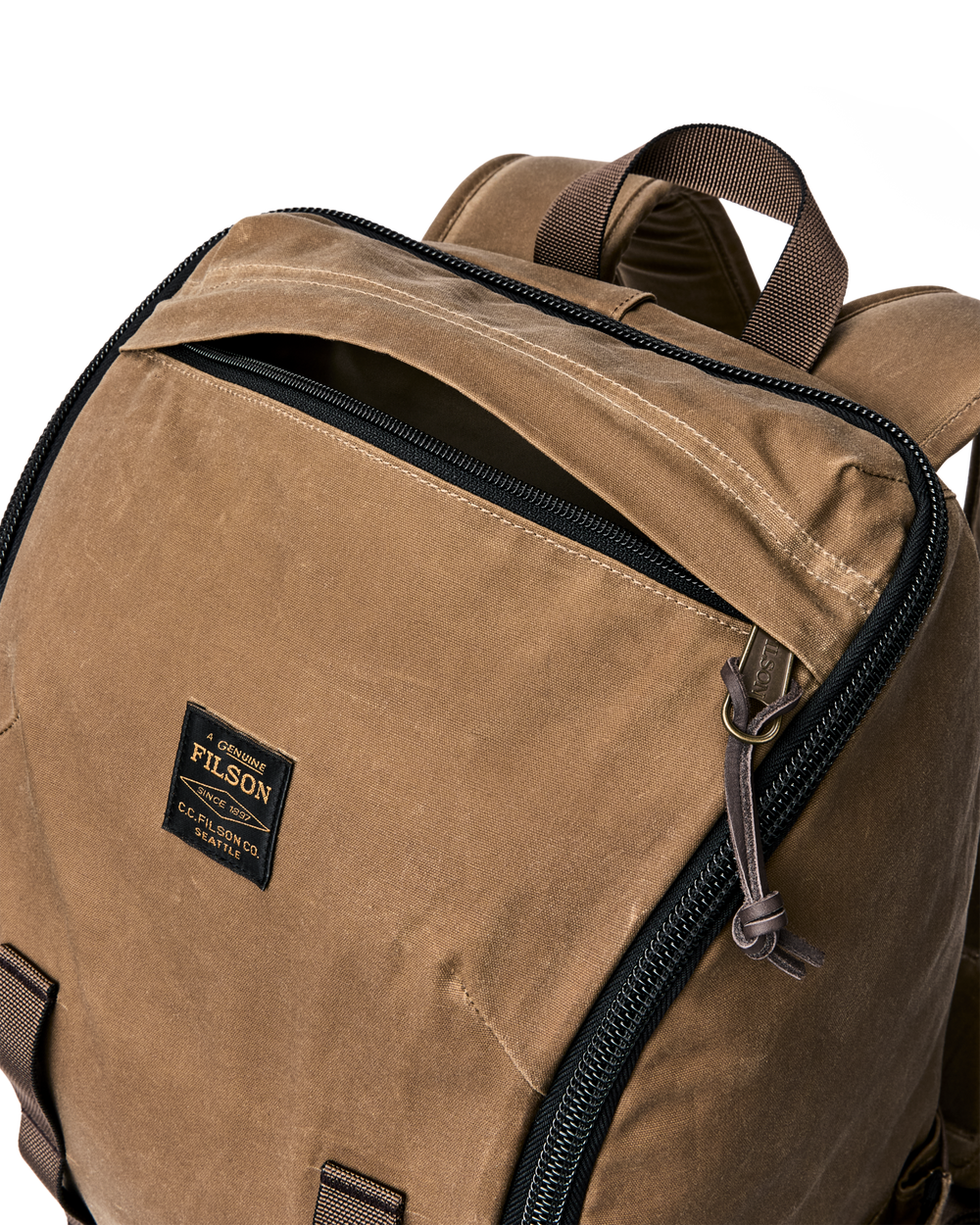 Trapper Creek 28L Backpack - Dark Tan | Filson
