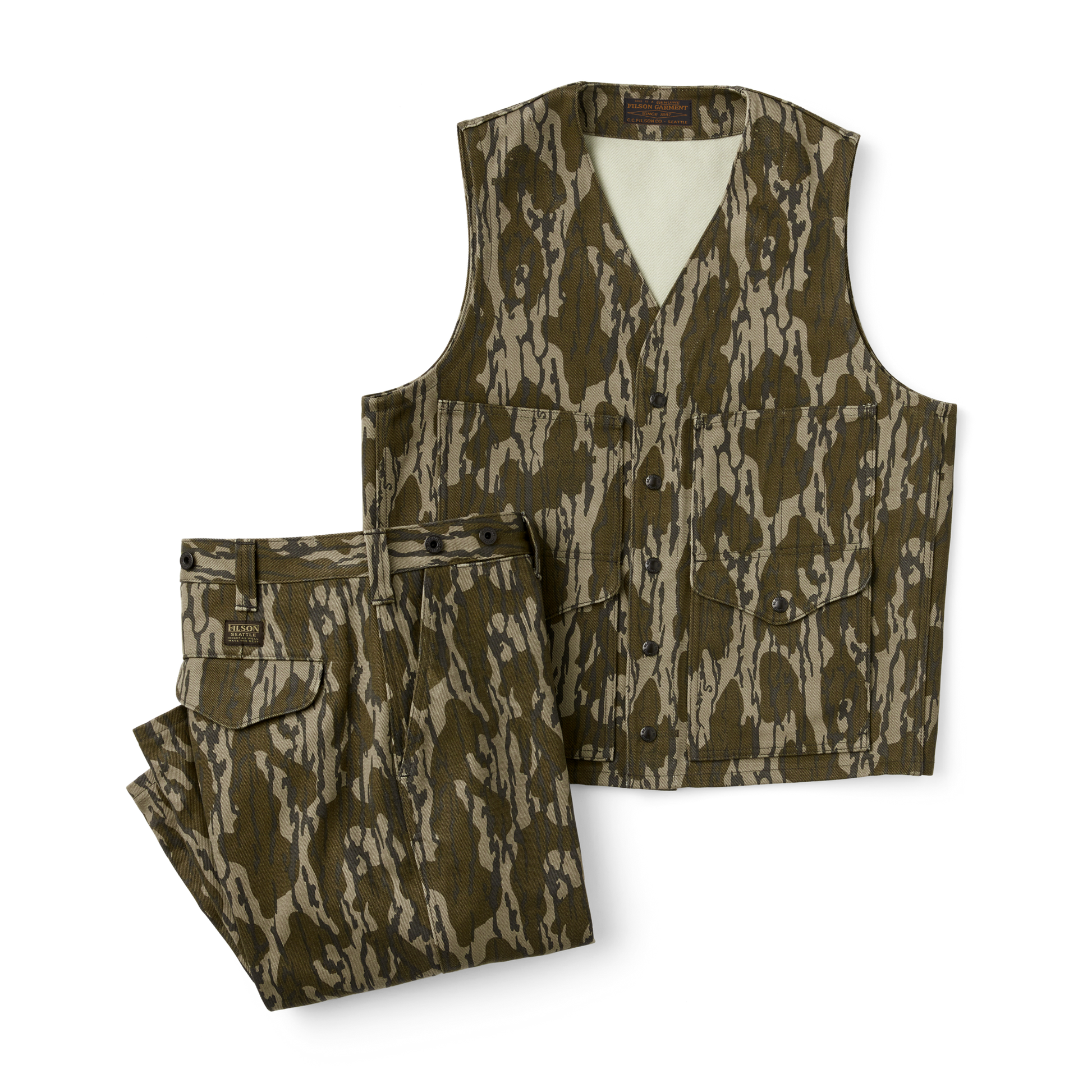 Rugged Twill Cruiser Vest | Filson