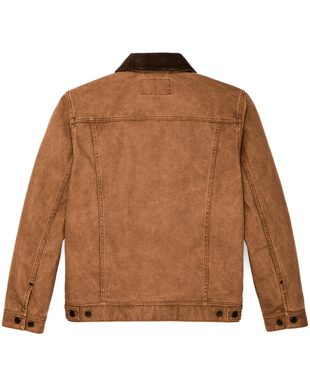 Alternate view of the Filson Rustic Canvas Short Cruiser Jacket - Whiskey