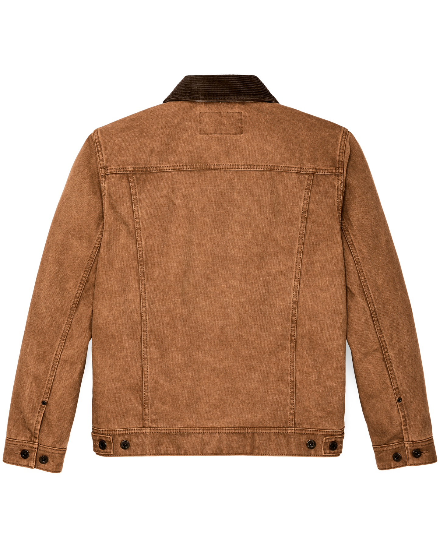 Alternate view of the Filson Rustic Canvas Short Cruiser Jacket - Whiskey