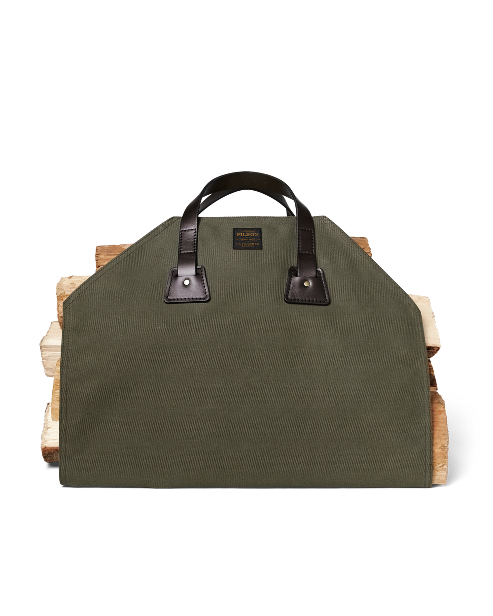 Rugged Twill Log Carrier - Otter Green