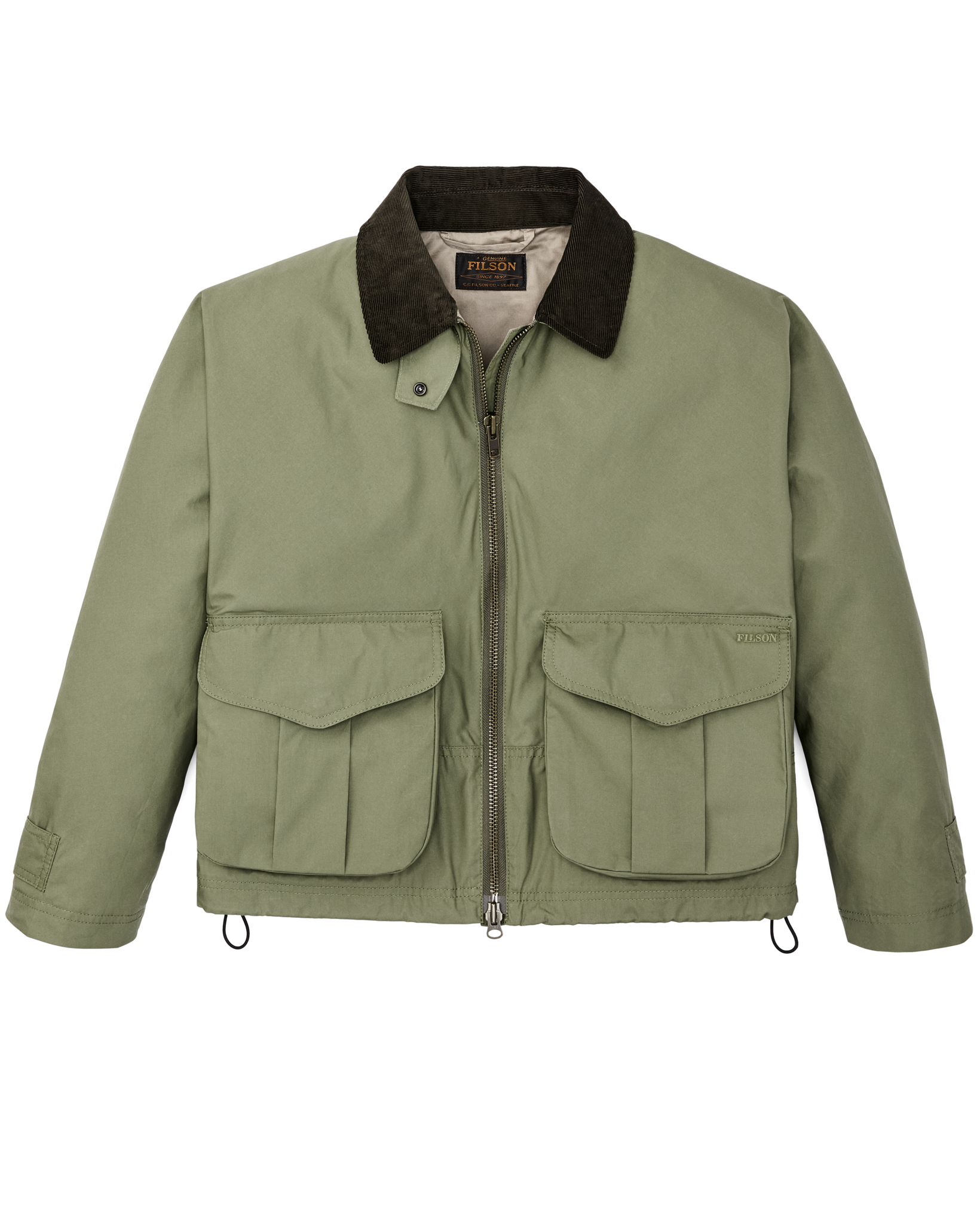Women's Dry Wax Short Work Jacket - Slate Olive