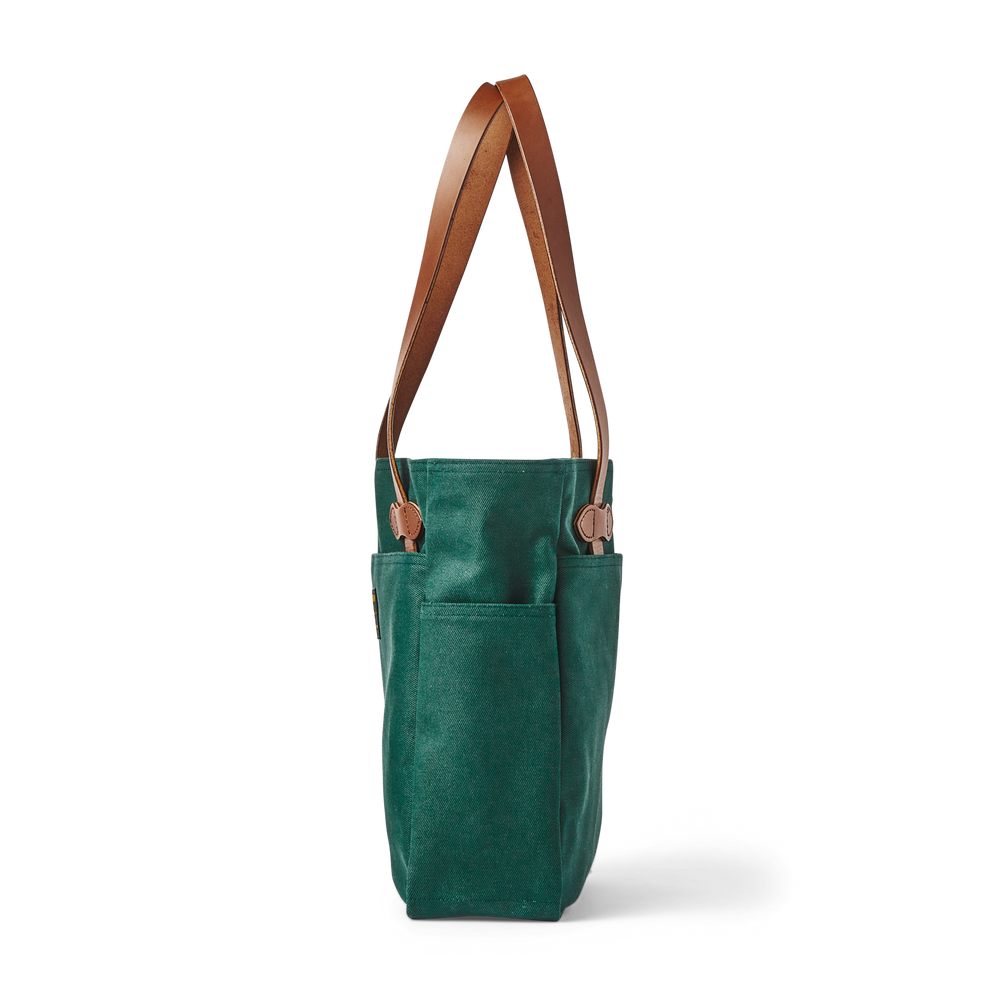 Alternate view of the Filson Rugged Twill Tote Bag - Hemlock