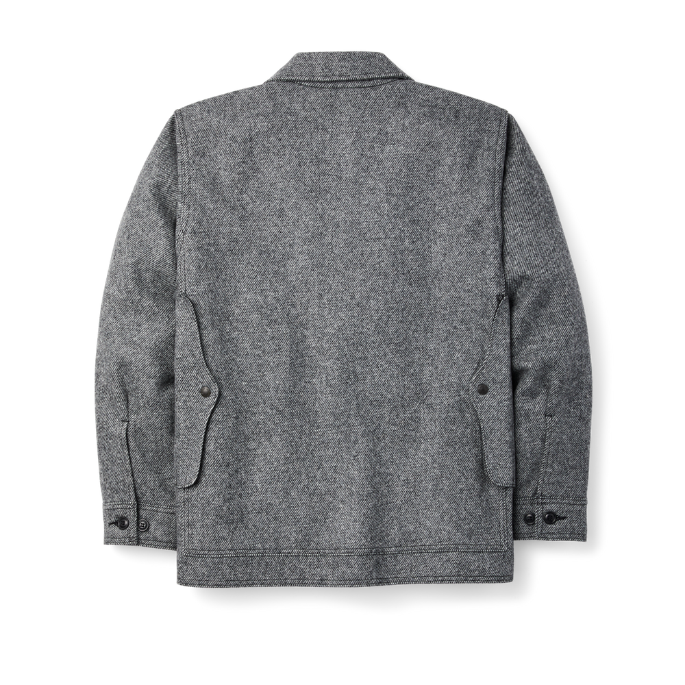 Alternate view of the Filson Mackinaw Wool Cruiser Jacket - Gray Black